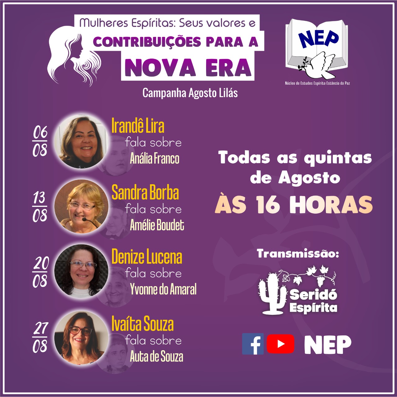 Mulheres Espiritas: Seus valores e contribuições para a nova era